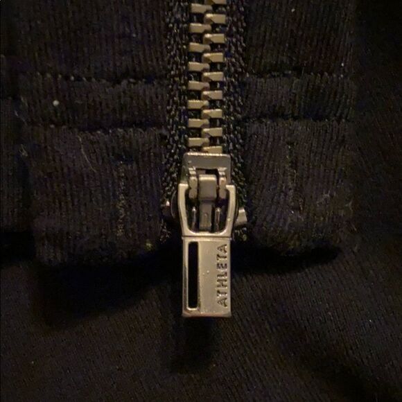 Athleta Moto zipper ankle legging size small - Picture 7 of 7